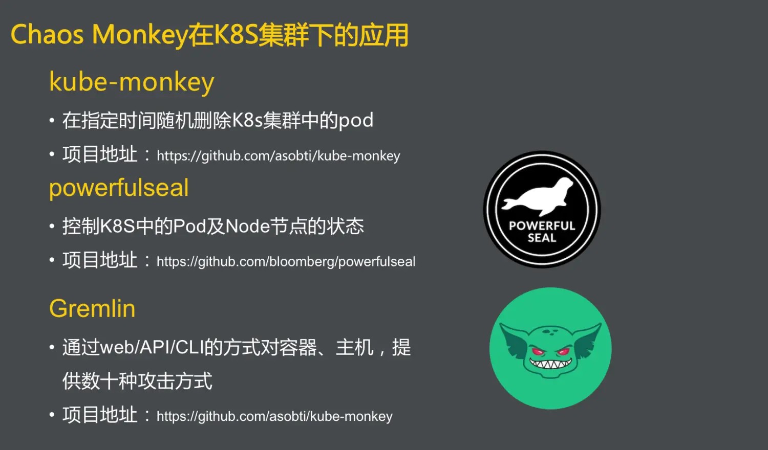 Chaos Monkey在K8S集群下的应用